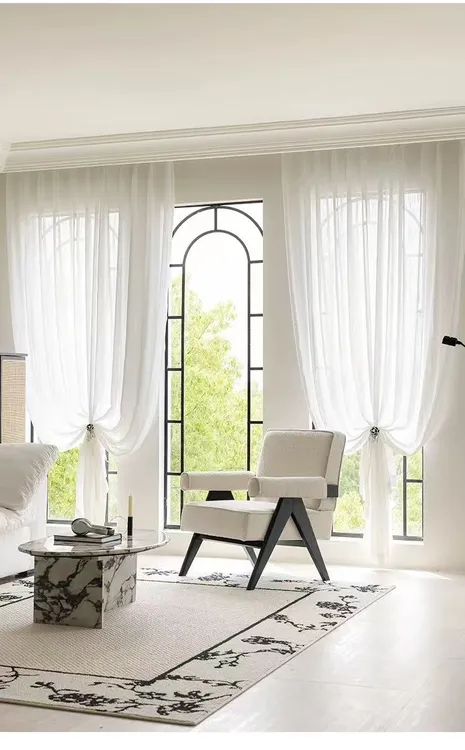 特价处理纱帘样品透光防紫外线客厅卧室阳台成品窗纱