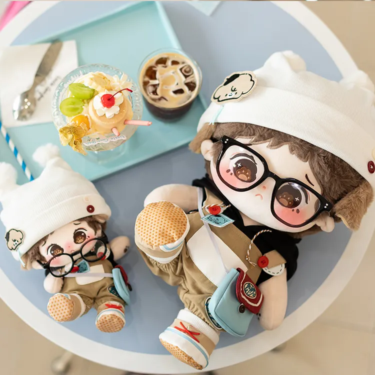 布优布优棉花娃娃原创正版 40cm站姿娃衣套装可换装毛绒玩偶衣服