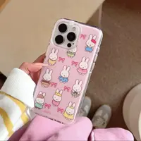 302K彩色米菲兔适用苹果iphone小米15防摔vivo华为oppo手机壳女