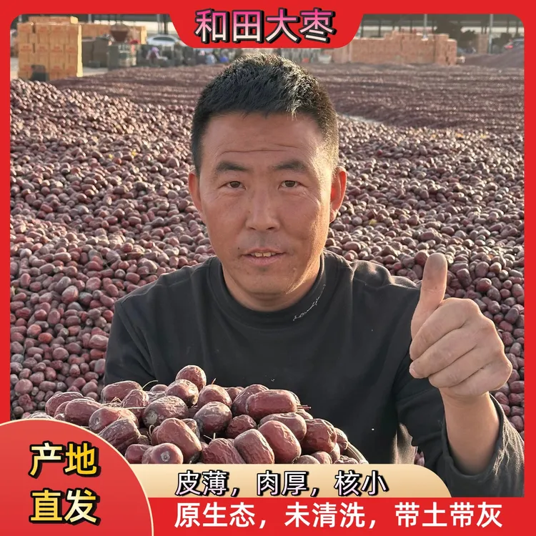 正宗和田大枣原生态未清洗【2025年新枣】