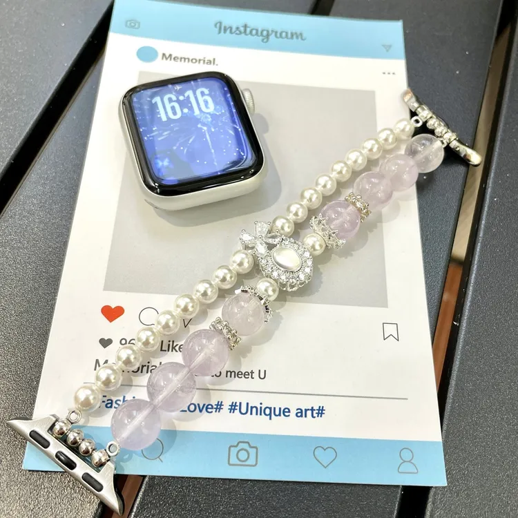 紫水iwatch手表表带s11苹果手表表带applewatch表带s10男女款s9