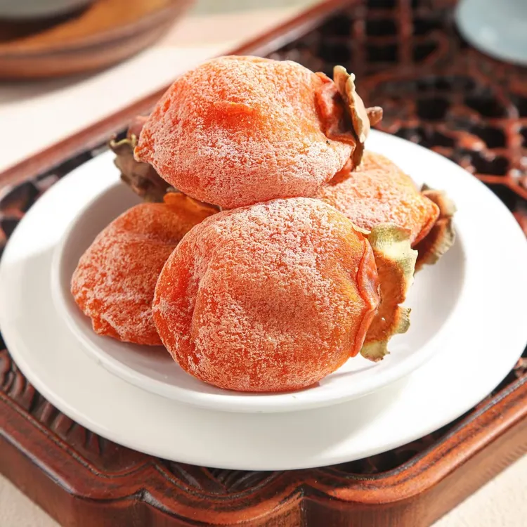 【袋装款】陕西富平柿饼霜降流心柿饼超甜糖心柿饼农家自然糖霜