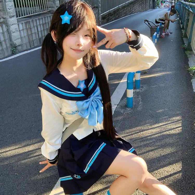 叁一JK工作室(小星愿)原创JK制服套装秋冬收腰水手服日系学院风