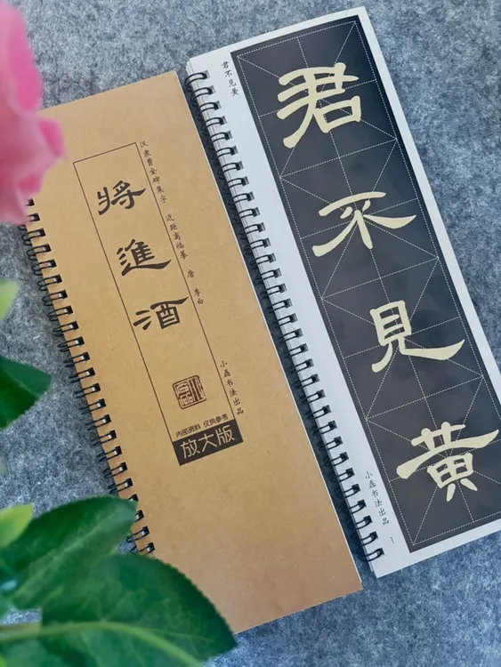 《将进酒》隶书曹全碑米字格放大版近距离临摹手册
