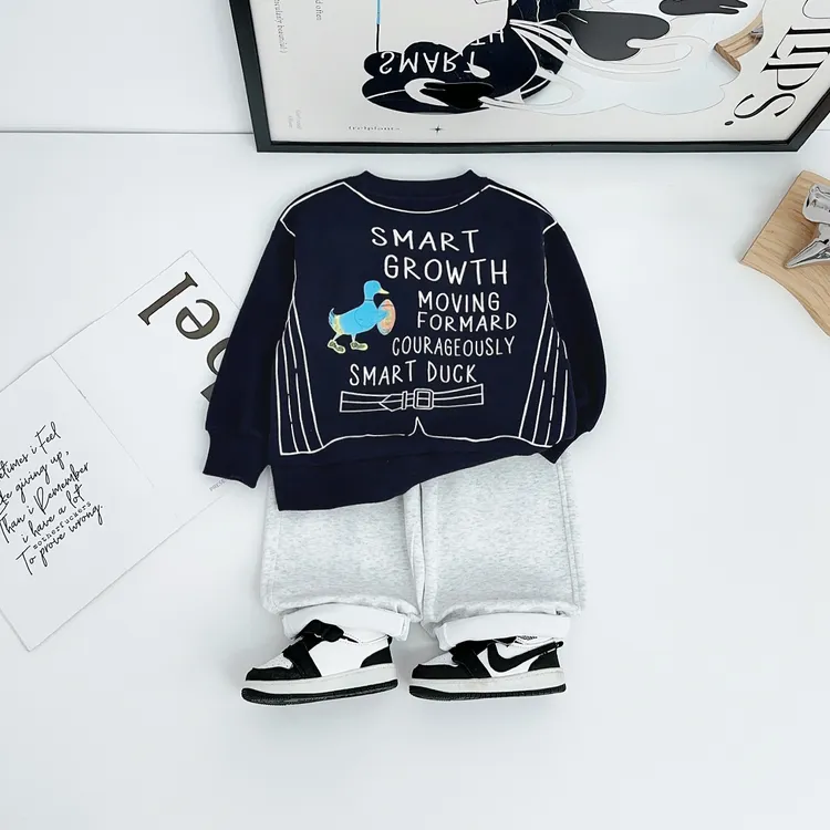 儿童卫衣长袖2025新款秋装男童秋冬上衣洋气 FB25293悠悠童话童装