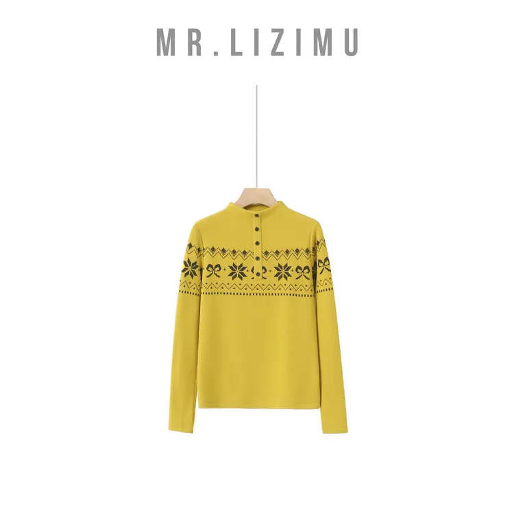 李子木先生小众洋气设计感卫衣女款爆款2025新款时尚打底内搭卫衣