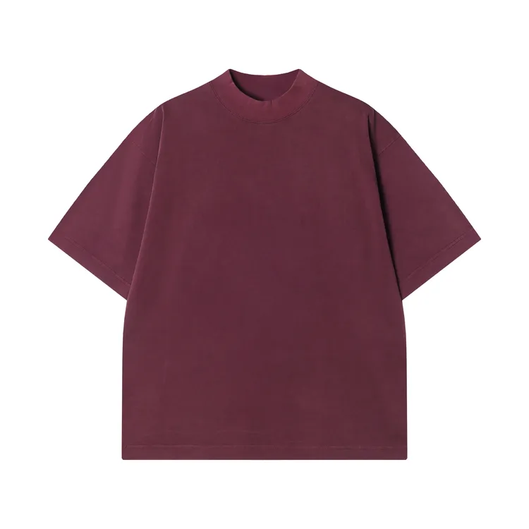 夏季新款时尚个性韩版纯色圆领短袖T恤彩色珠子点缀高级感上衣