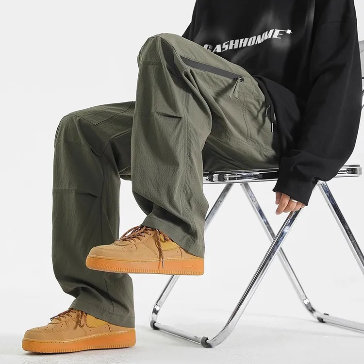 MBLD美式工装裤男裤子秋冬防水男士防风裤男裤冬季男生加绒冲锋裤