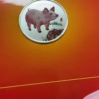 其他普通金属2007年彩色猪章