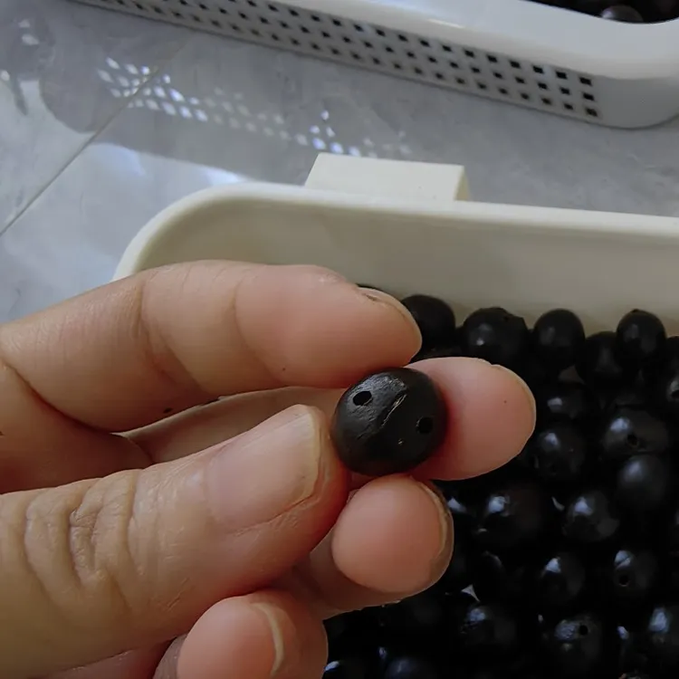 纯天然无患子牛鼻孔可做葡萄串挂件