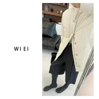 《WI EI》暖包子*95霍尔多巴吉白鹅绒立领鹅绒服W25408005