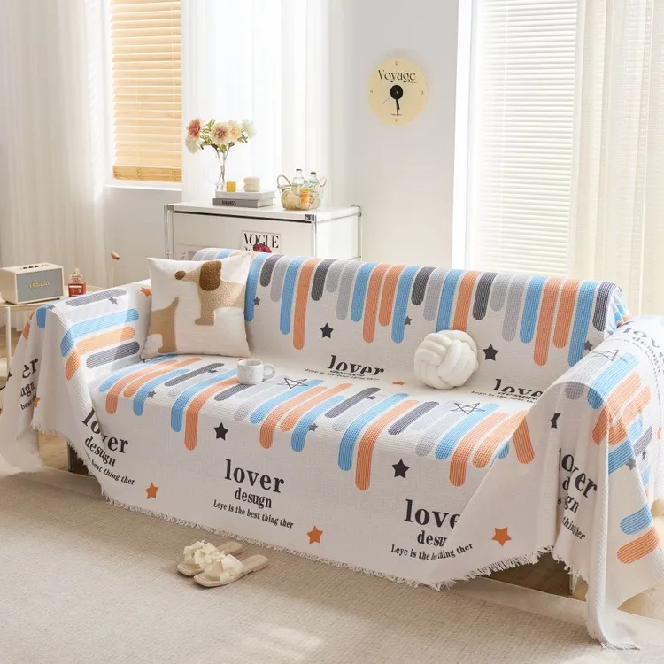 沙发垫网红简约防滑加厚防尘弹力小清新全盖网红简约防滑加厚防尘