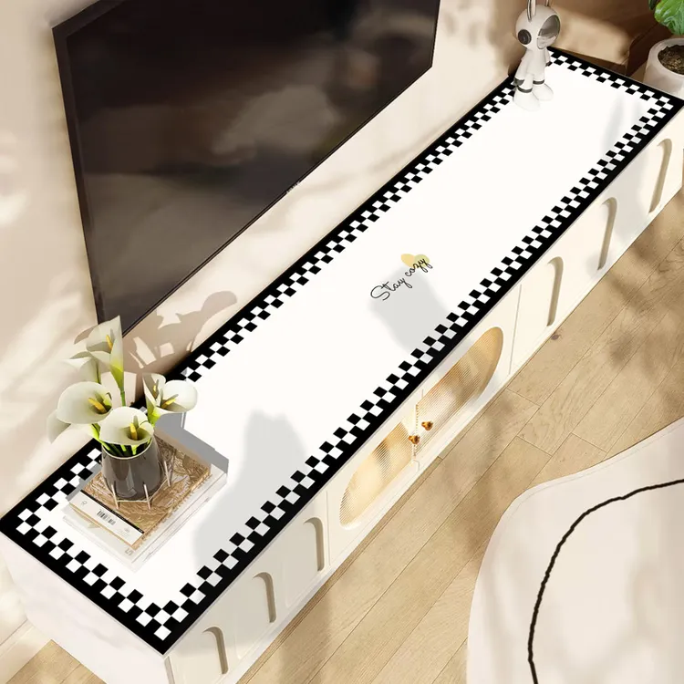 专属防水桌布电视柜桌面垫台面垫子茶几防烫餐边柜酒柜鞋柜玄关柜桌垫