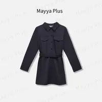 【圣马丁】Mayya Plus麦芽定制气质显瘦流光风梭织外套32536716