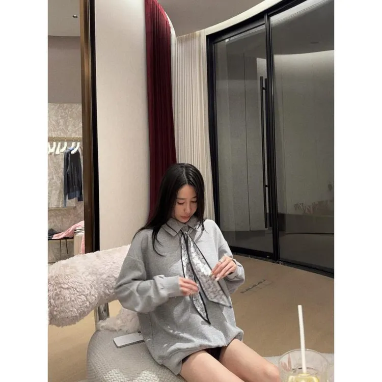 BETTERJOELAY -【叙事诗】时尚套头百搭卫衣少女风GG0297