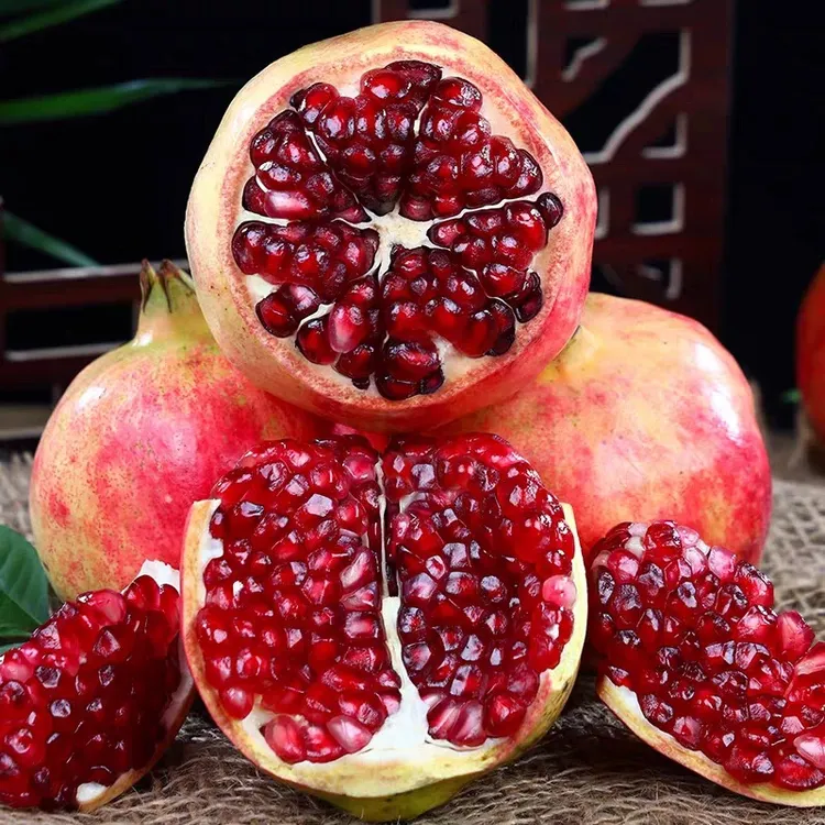 【牛妈专属】四川新鲜会理突尼斯软籽石榴4.5/8斤装红石榴汁水丰富