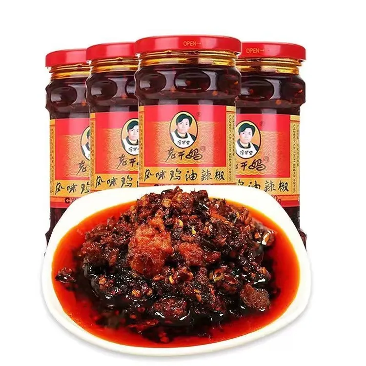 老干妈风味鸡油辣椒280g经典辣子鸡拌饭拌面佐餐开味宿舍豆豉酱