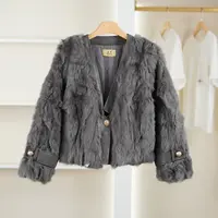 预售 麦迪尚品 5091101 高级感时尚百搭毛绒短外套秋冬女装品牌折