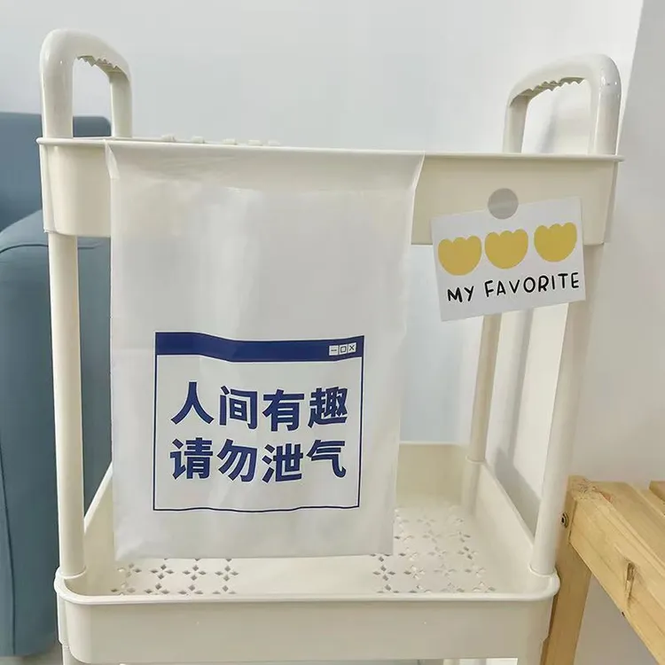 粘贴式车载垃圾袋可爱创意清洁袋教室桌居家日用套装