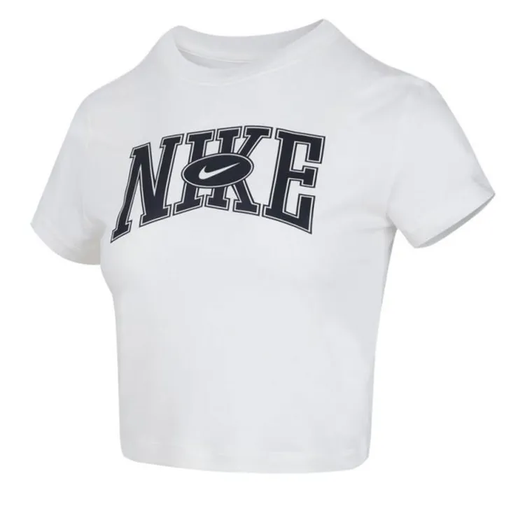 NIKE耐克女子AS W NSW SLIM CROP TEE STREET短T恤HQ1710-133