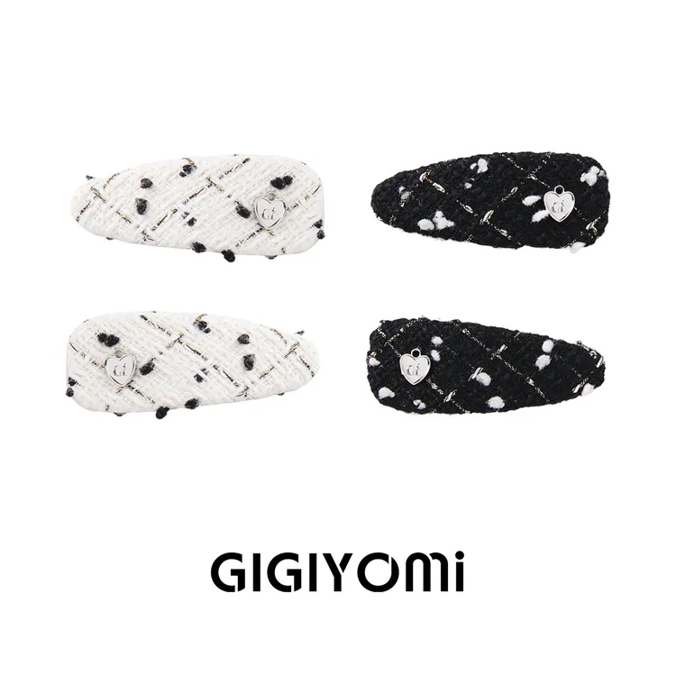 GIGIYOMi韩国小众设计气质千金风BB夹简约韩女百搭边夹发夹发饰