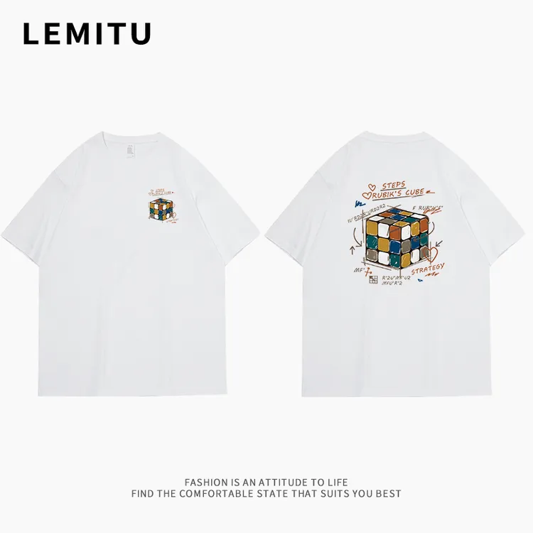 短袖男T恤重磅纯棉100%夏季宽松学生潮流青少年半袖上衣休闲圆领