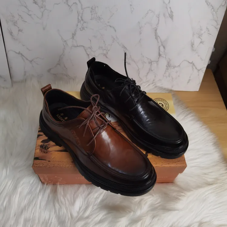 2025早春新款男士商务皮鞋
