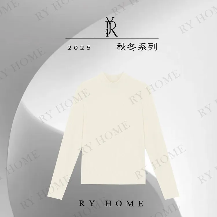 【容雨RYHOME】山羊绒混纺一件可过冬抗菌亲肤打底衫253T2206