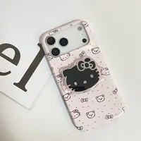 【萌】个性创意卡通可爱小熊kitty手机壳适用于苹果17promax