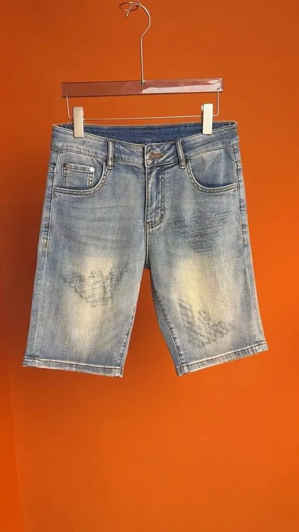 短裤6523-2025夏季新款时尚牛仔五分短裤