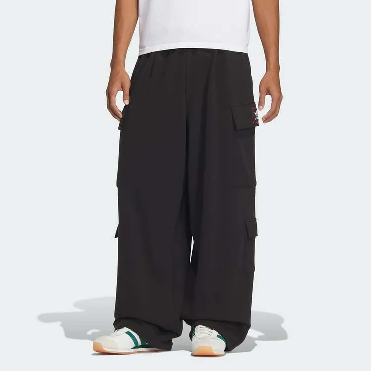 阿迪达斯 （adidas）男女款BBRTR PANTS 工装风宽松运动裤JN0769