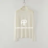 AP洛哥53182ST【黑标】三醋酸+山羊绒+莱赛尔圆领多色时尚套头衫