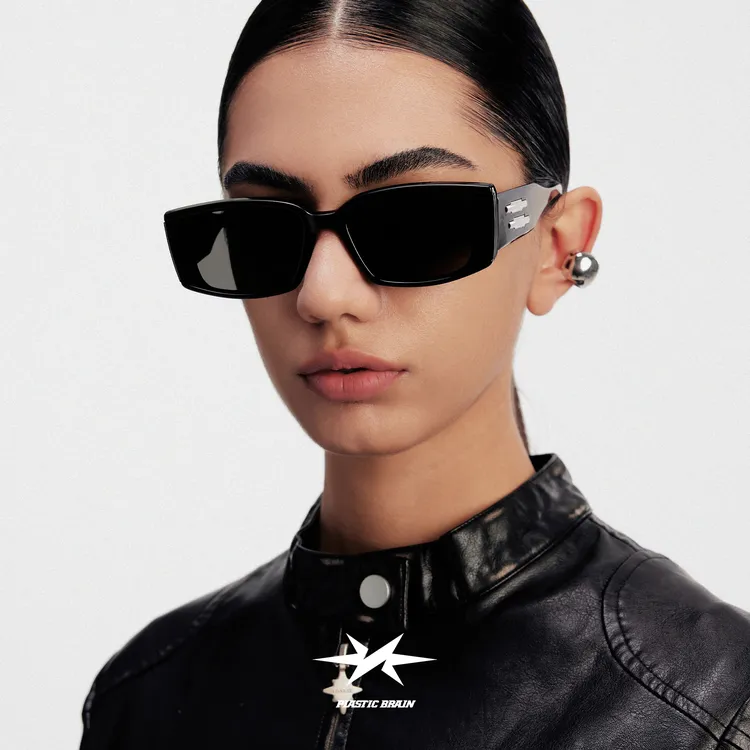【鹭卓同款】PLASTIC BRAIN塑料脑袋复古网红墨镜Y2K猫眼太阳镜