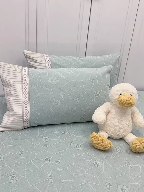 （花语）款专拍枕套枕头套一对40*70简约加厚学生宿舍轻奢卧室纯色