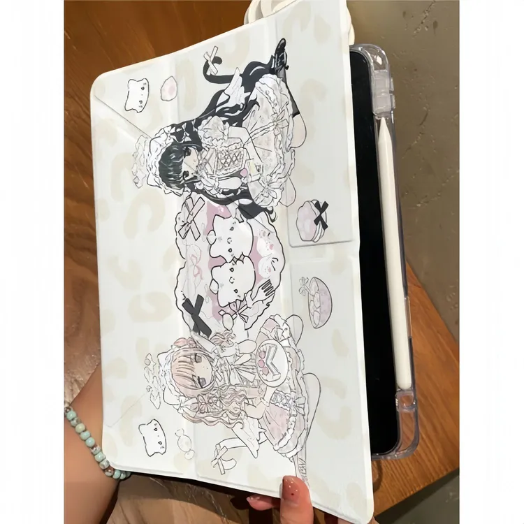 妙品洛丽塔少女适用小米Pad7 Pro保护套11.2寸笔槽小米6Pro平板壳