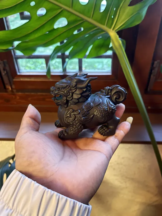 紫砂貔貅茶宠高档茶台茶桌装饰品茶宠茶台精品茶具摆设摆件