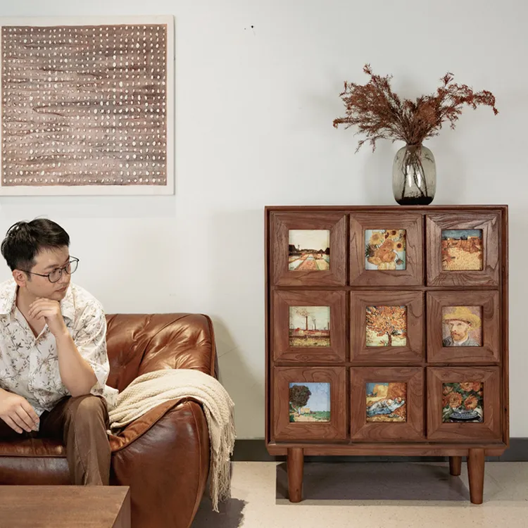 荒集《花晨》有设计感的小众家具 艺术与时光的载体小餐边柜 玄关柜