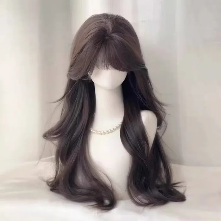 【韩系女神】假发女免发网蓬松高颅顶氛围感大波浪轻薄无痕补发片