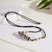 【不二】二眼天珠DIY项链 (多样性发)