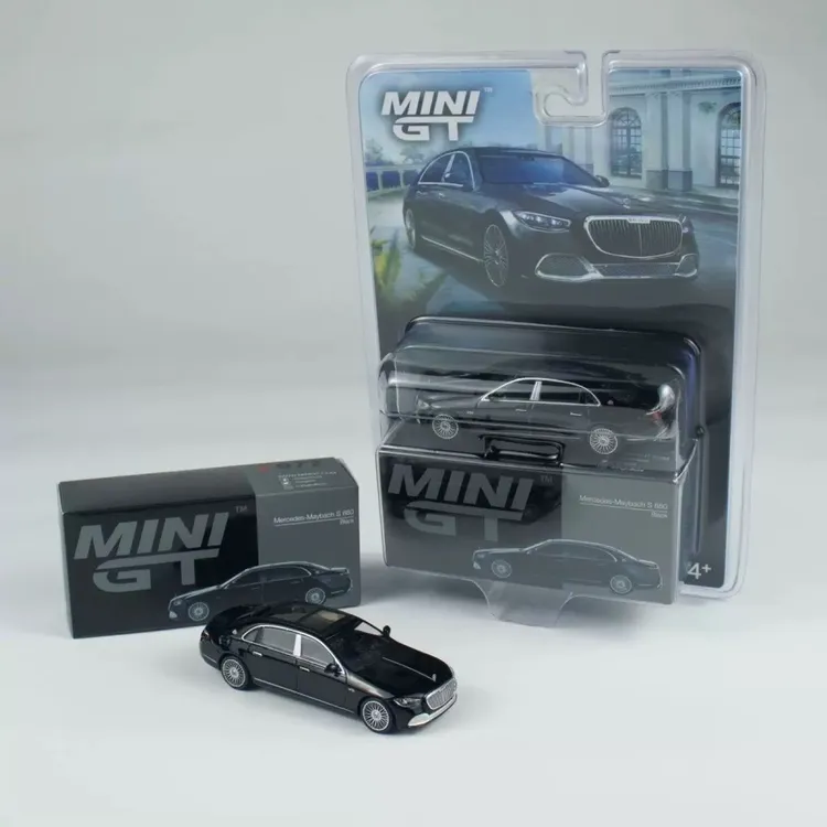 MINIGT 1/64 奔驰 迈巴赫 Mercedes Maybach S680 合金车模 977