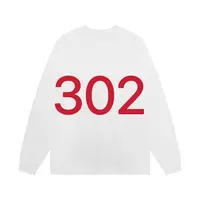十字刺绣马卫衣 302