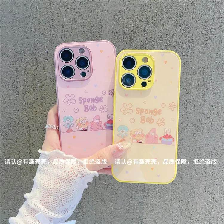 玻璃壳适用苹果16/iphone/华为荣耀/OPPO/VIVO/小米/手机壳爆款潮