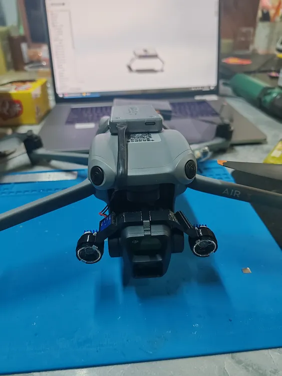 air3云台灯，卡扣外扩灯