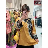  上新价~深圳012新中式国风太太服南油高定重工刺绣格格服千金装