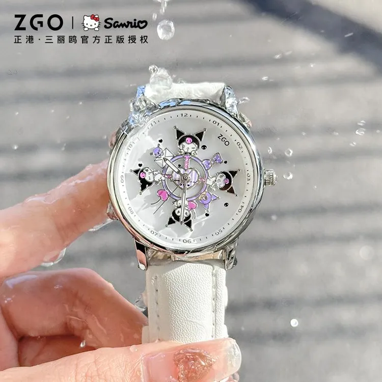 正港ZGO库洛手表米联名女小学生儿童三丽鸥女童女孩机械生日礼物