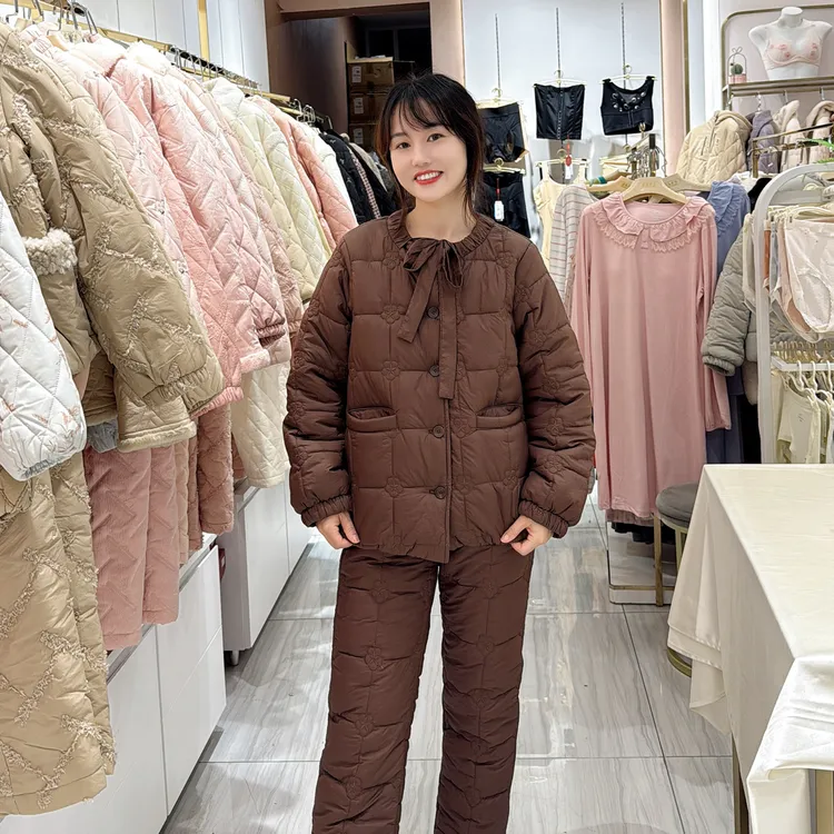[顺丰包邮]小个子☝️春亚纺时尚可外穿轻薄家居服湖南省服2025新品