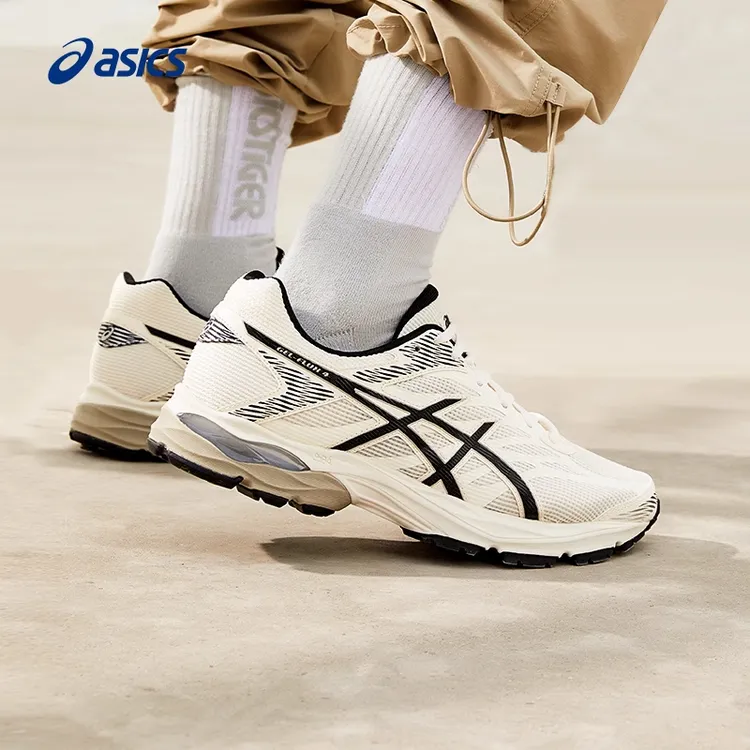 ASICS亚瑟士GEL-FLUX 4 夏季男女跑者美学运动鞋缓震潮流跑步鞋