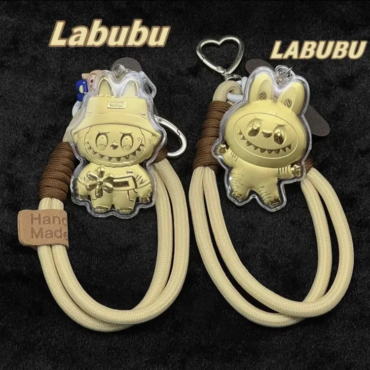 含金工艺品 【拉布布】手机包包挂件钥匙扣 送女朋友礼物