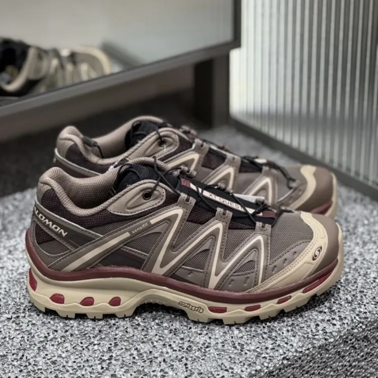 SALOMON/萨洛蒙XT-QUEST 乌梅子酱 棕黄 男女休闲户外跑鞋 478850