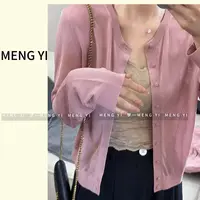 百搭空调针织开衫my-5183